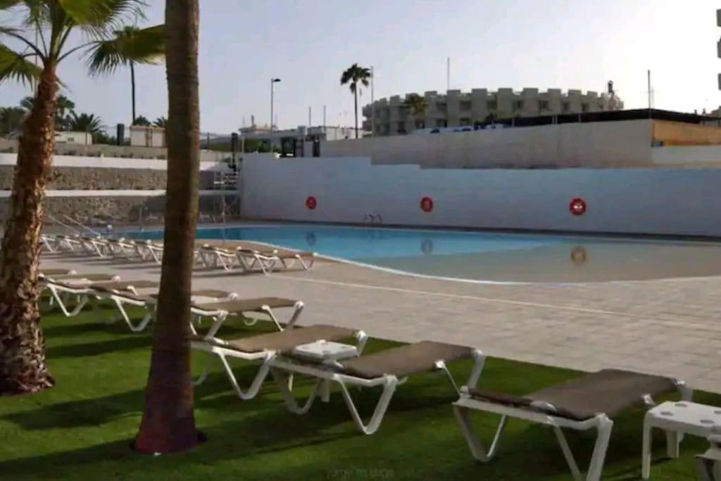 Acogedor Octavo Habitat Apartman Maspalomas  Kültér fotó